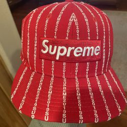 Supreme Stripes Hat