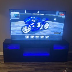 75 Inch Tv With Fireplace Tv Stand