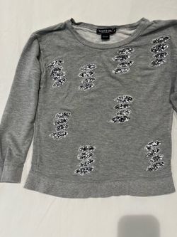 Flowers by Zoe Gray Sequin Embellished Sweatshirt’s