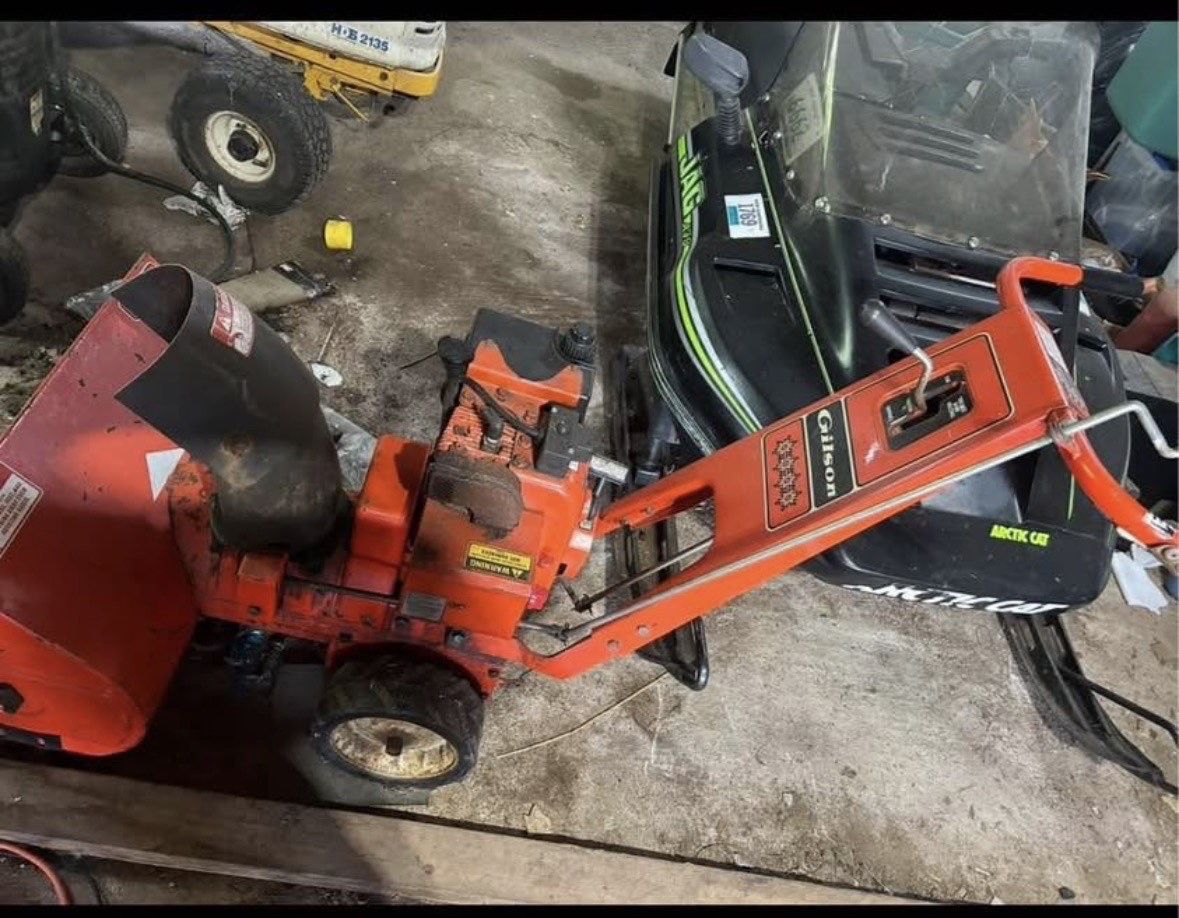 Old Snow Blower