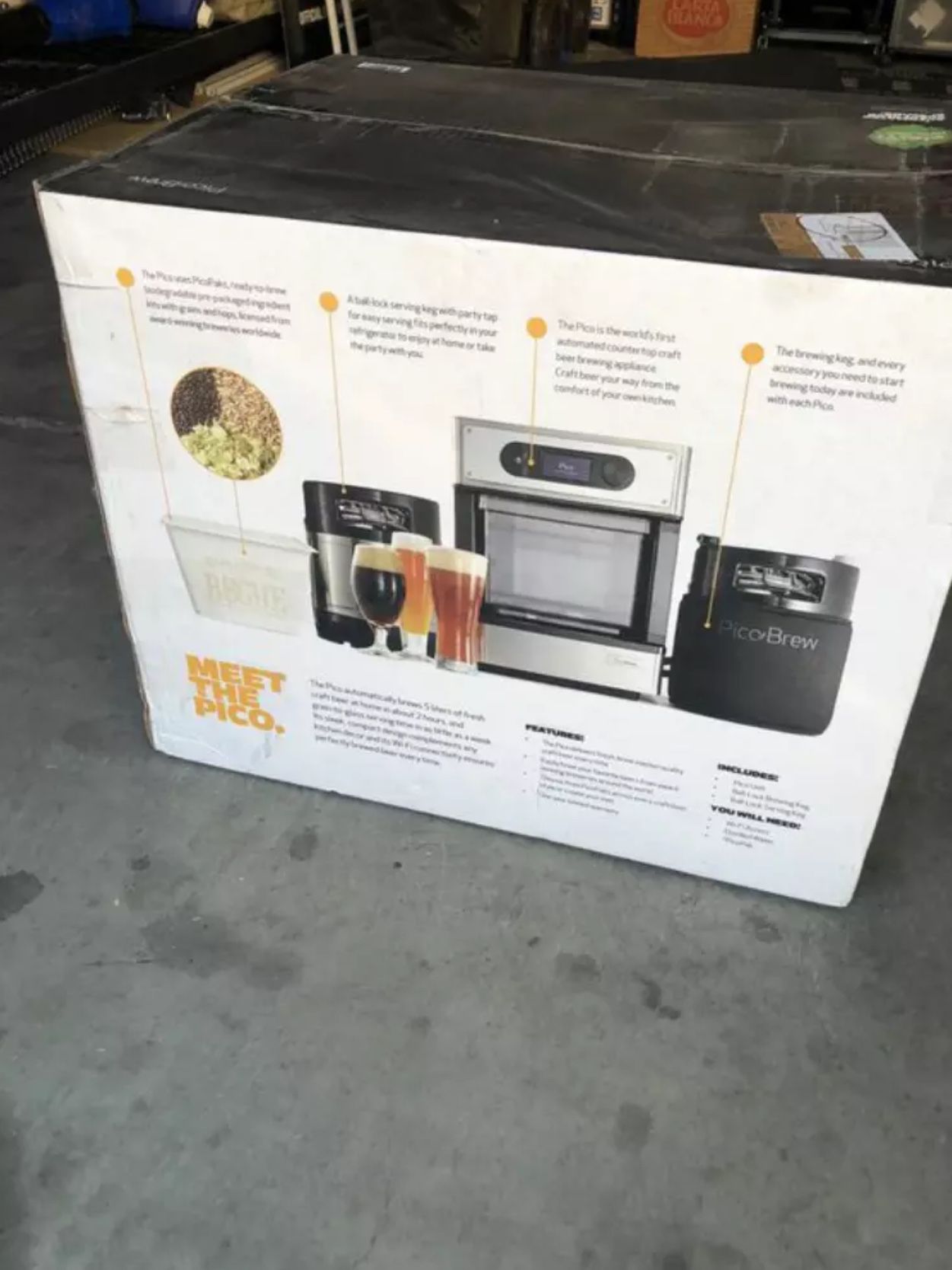 New! PicoBrew Pico PRO Home Brewing System Fresh Brew Craft Beer