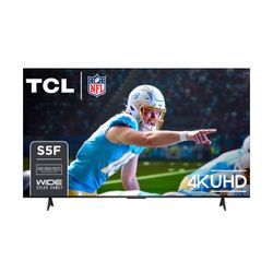 TCL 75-Inch Class S5 UHD 4K LED Smart TV With Fire TV (75S551F, 2024 Model), Dolby Vision And Atmos, HDR PRO+, Alexa Built-In With Voice Remote, Apple