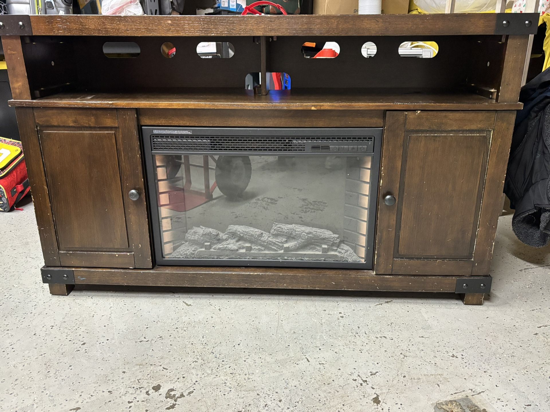 Electric Fireplace TV Stand