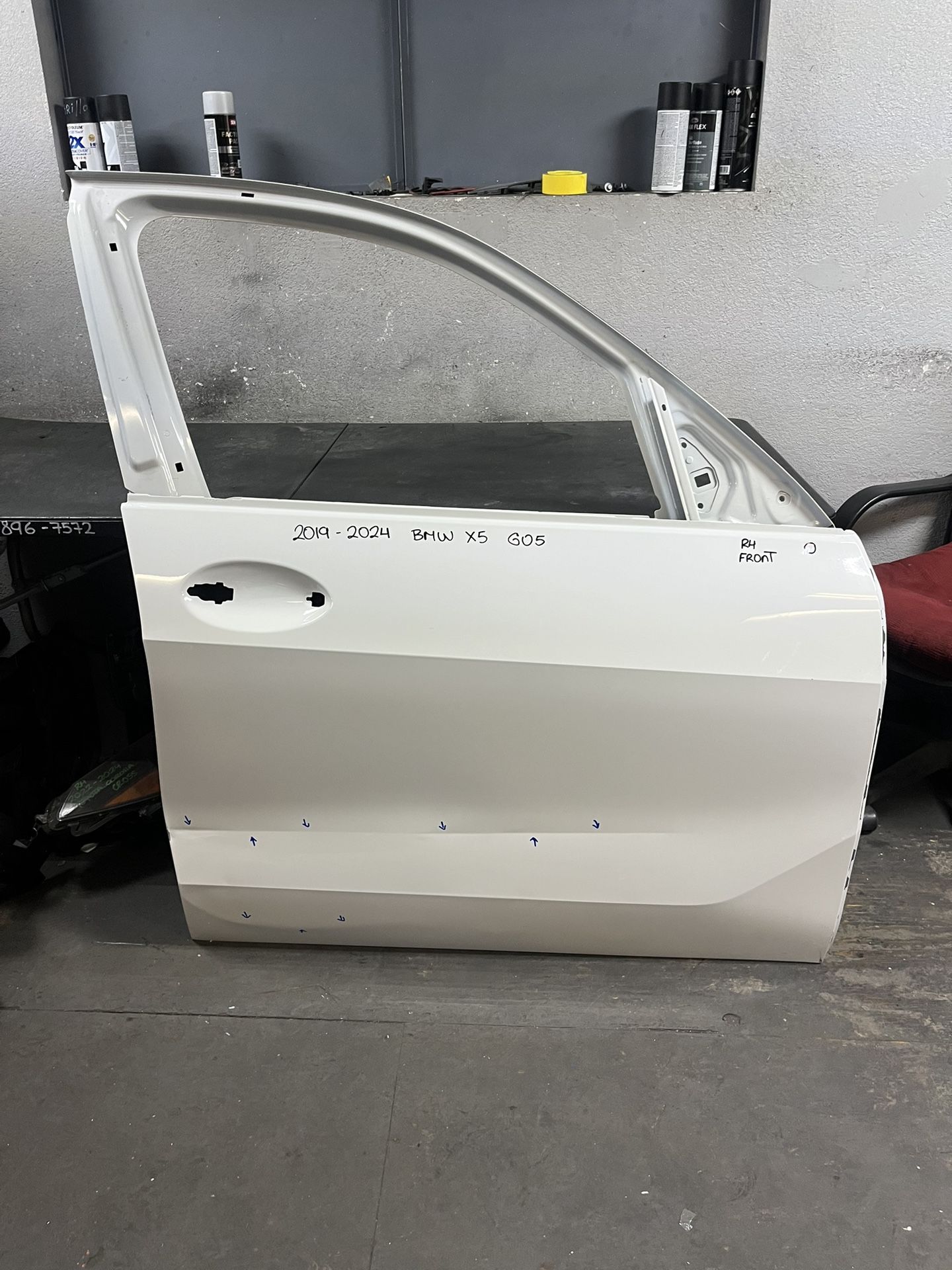 2019-2020-2021-2022-2023-2024 BMW X5 RIGHT FRONT DOOR OEM USED