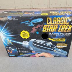 NIB Playmate Star Trek Classic Phaser Vintage Collectible Toy