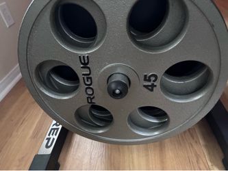 Rogue 6 Shooter Olympic plates -6x45 pounds