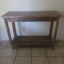 Farmhouse Style Entryway Table