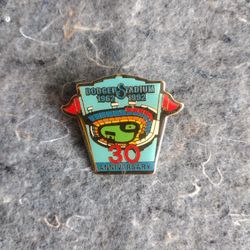 Dodgers Stadium 30 Year Anniversary Pin