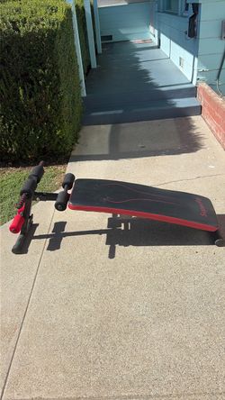 Superfit Adjustable Sit-Up Ab Bench