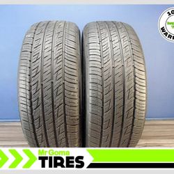 2 KUMHO CRUGEN HP71 255/60R18 USED TIRES 8.6/32  TREAD 108H 2556018 * INSTALLATION INCLUDED *