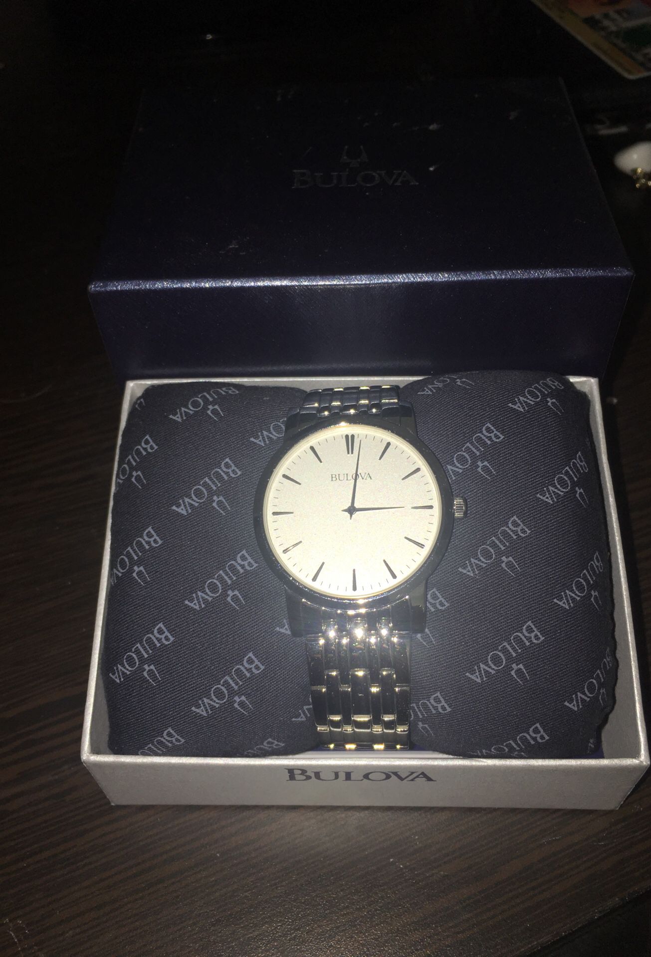 Bulova Silver Watch (Classic)