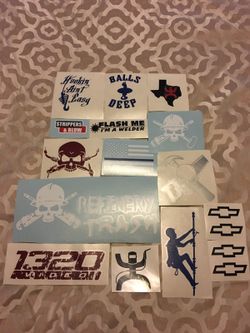 Tool box, Hard hat decals