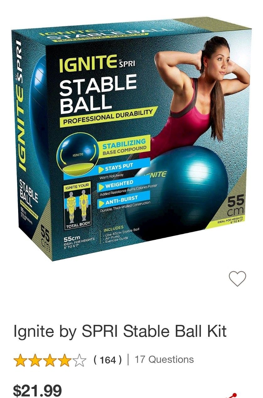 IGNITE SPRI Stable Ball