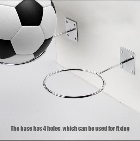 Wall Mount 2pk Basketball Soccer display/storage wall hang