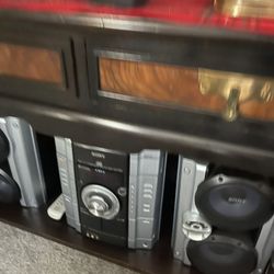 Sonny Radio With Two Speakers And Subwoofer 