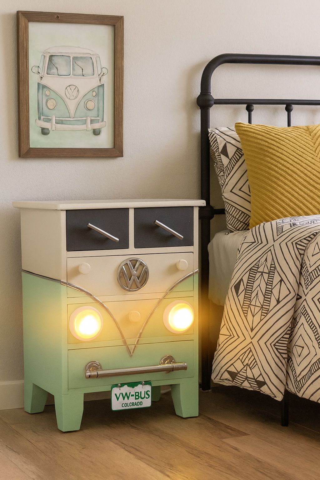 1960s Style VW Bus Dresser