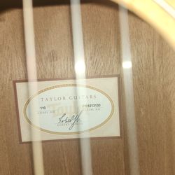 Taylor 110 great condition