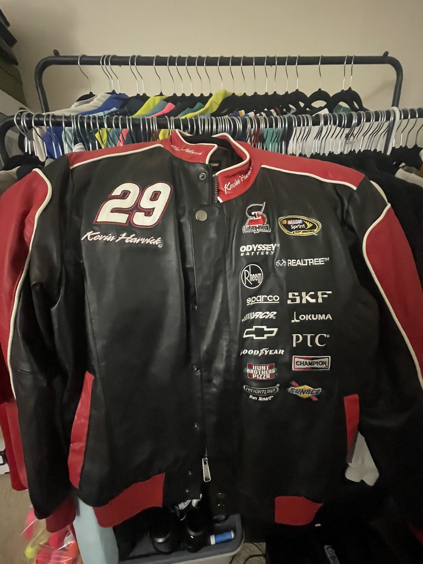 NASCAR leather jacket