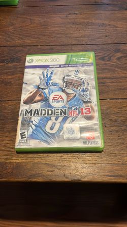Madden 13 Xbox 360 Game 