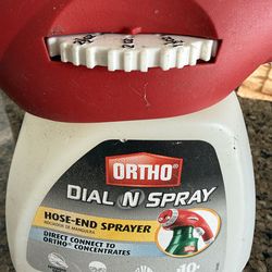 Ortho Dial N Spray Hose-End Sprayer for Liquid Weed and Insect Killer, Fungicide, fertilizer