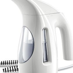 Portable Clothes Steamer – 240ml (White) 👔✨
Handheld | 700W Power | Travel-Friendly