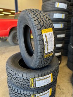 235/70/16 A plus AT 4 new tires installed and balanced included