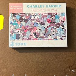 Pomegranate art piece puzzle Charley Harper beguiled by the wild