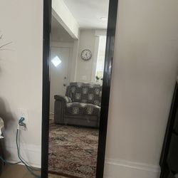 Full-Length Black Frame Mirror — Pick Up TODAY or TOMORROW