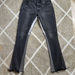 Flared Denim Jeans