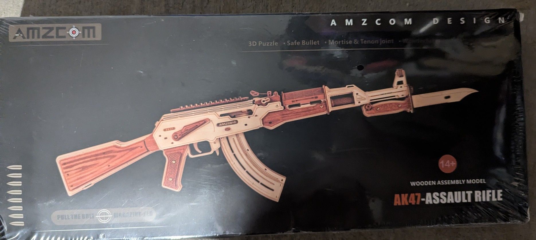 Ak47 Wooden Puzzle