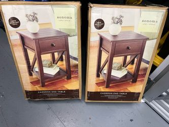 Two CAMERON END TABLE