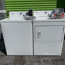 coin operated whirlpool washer and dryer