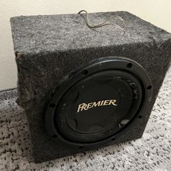 Premier Car Subwoofer