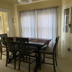 Dining Table W/chairs And Bench 