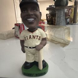 Barry Bonds Dobble Bobblehead Hand Painted SF Giants Collectible Preowned