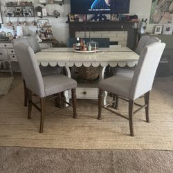 Counter High Dinning Table  6-8 Person Table 