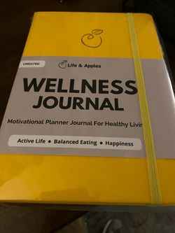 Life & Apples Undated Wellness Journal