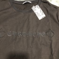 Black chrome hearts  Tee.   S, M, L,