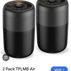 Tplmb 2 Pk Black Air Purifiers W Fragrance Option