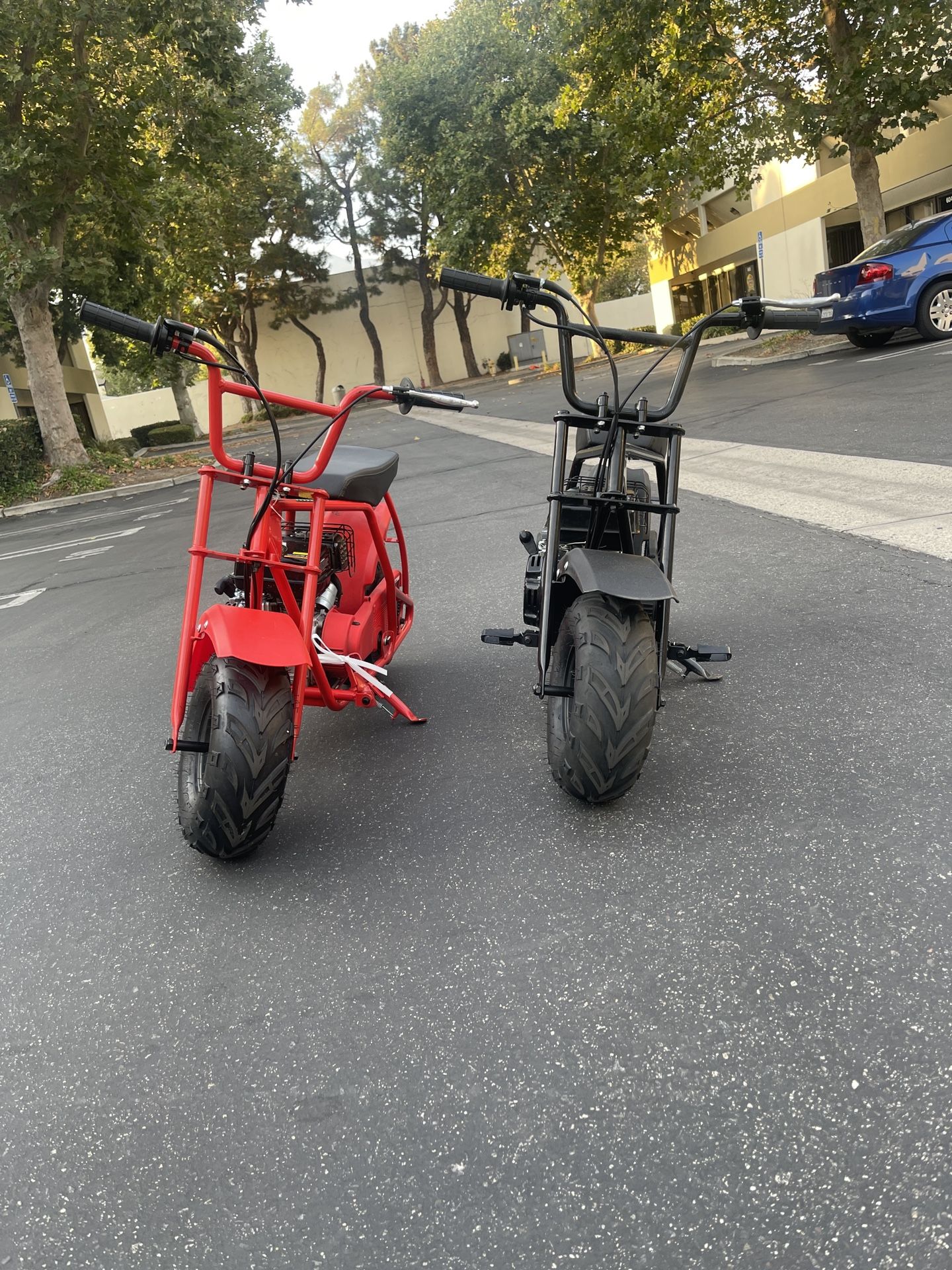 Mini Bike, 99CC 4-Stroke 3HP Gas Powered Mini Dirt Bike, Off-Road Motorcycle(each)