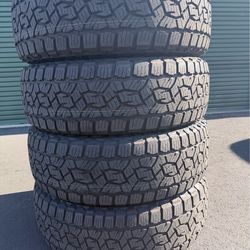 (4) 265/70R18 Toyo All Terrain AT3