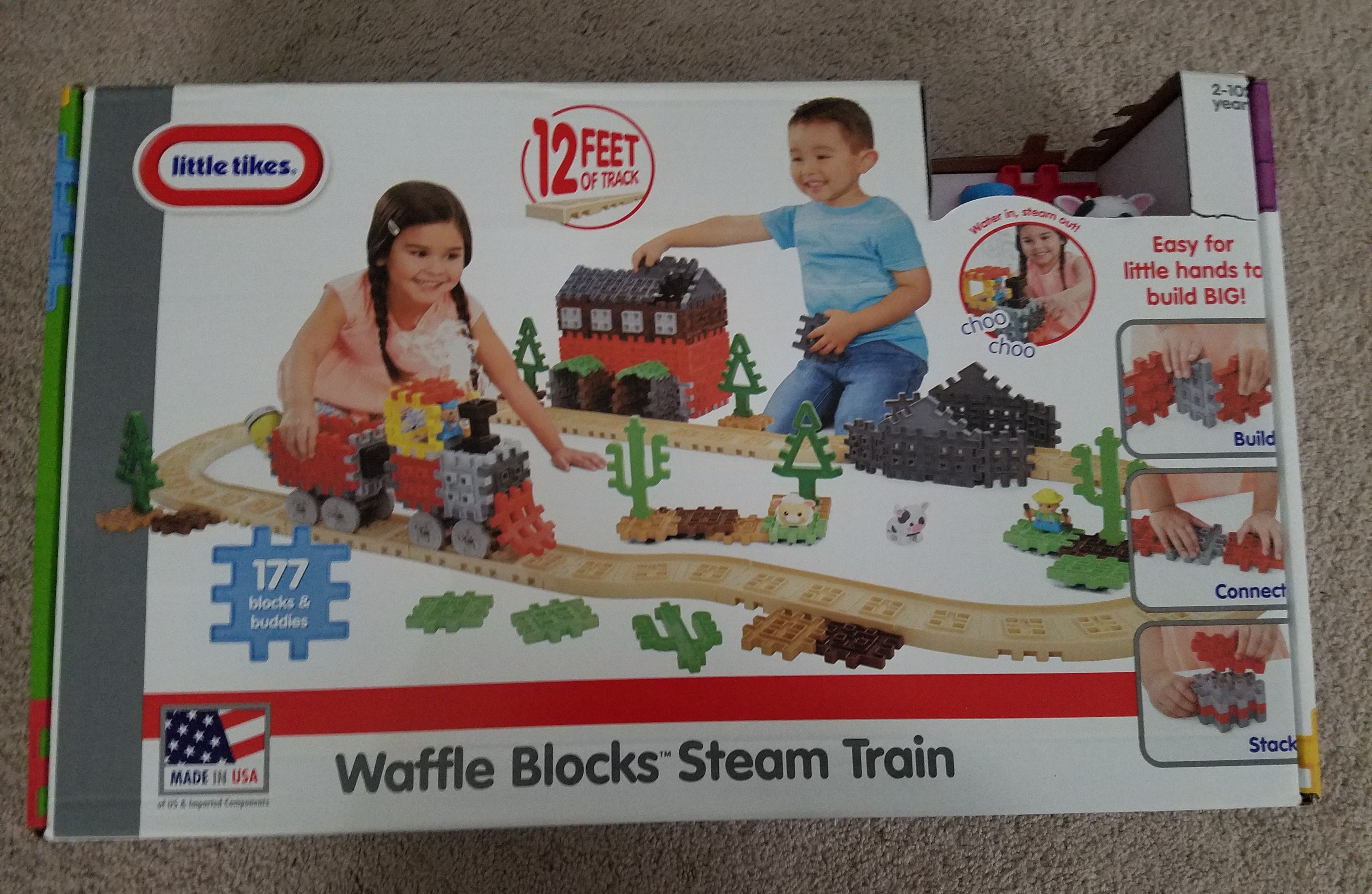 Little Tikes Waffle Blocks Steam Train