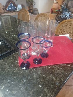 Margarita, Champaign and/or Beer Glassware