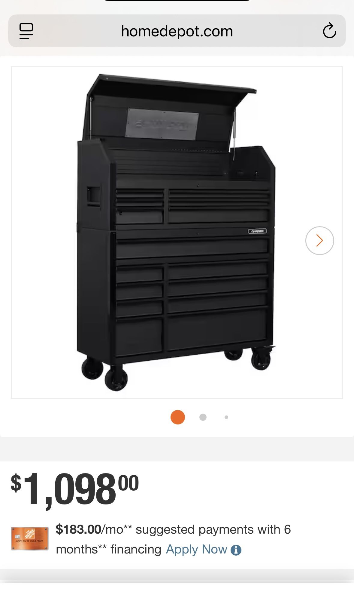 Husky Tool box NEW