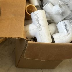 Box Of PVC Fittings 