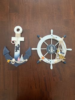 Anchor wall art