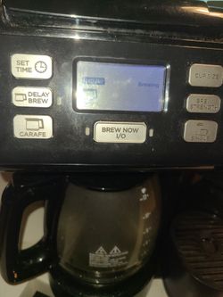 Hamilton Beach flex brew..coffee maker..works xlnt..