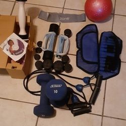 Weights For Gym.  All Set Together For $45