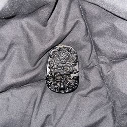 Black Obsidian Pendant