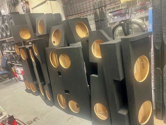 Custom Truck Subwoofer Enclosure Boxes